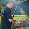 Watching the grille