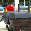 Caterer Prepping